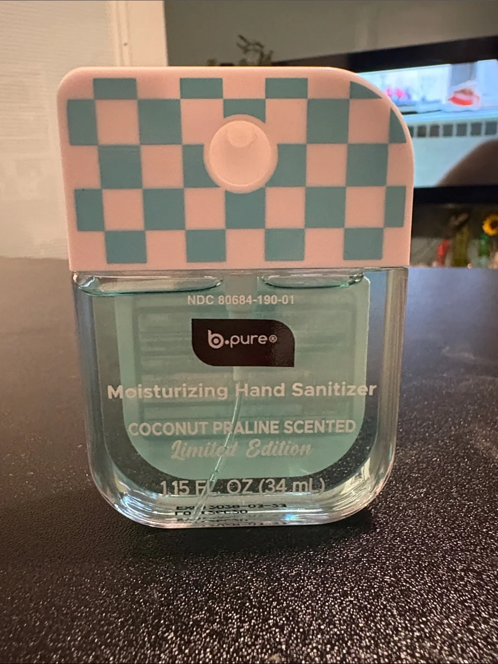 🧴 B.Pure Hand Sanitizer 4-Pack + Silicone Keychain Case ✨